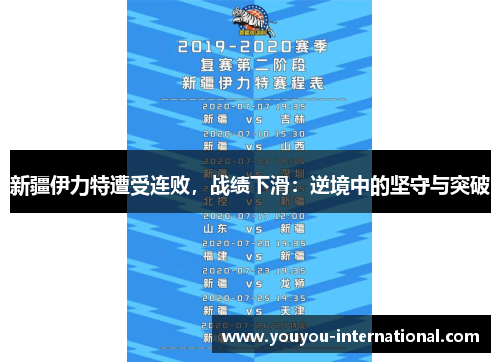 新疆伊力特遭受连败，战绩下滑：逆境中的坚守与突破